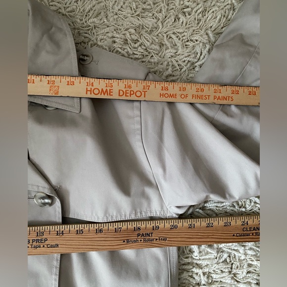 Vintage Misty Harbor Trench Coat Womens Rain Union Label Long, 12P - Picture 8 of 14